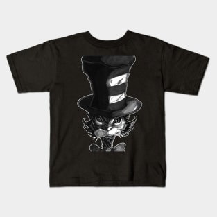 Cat In The Dark Kids T-Shirt